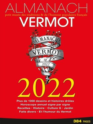 cover image of Almanach Vermot 2022